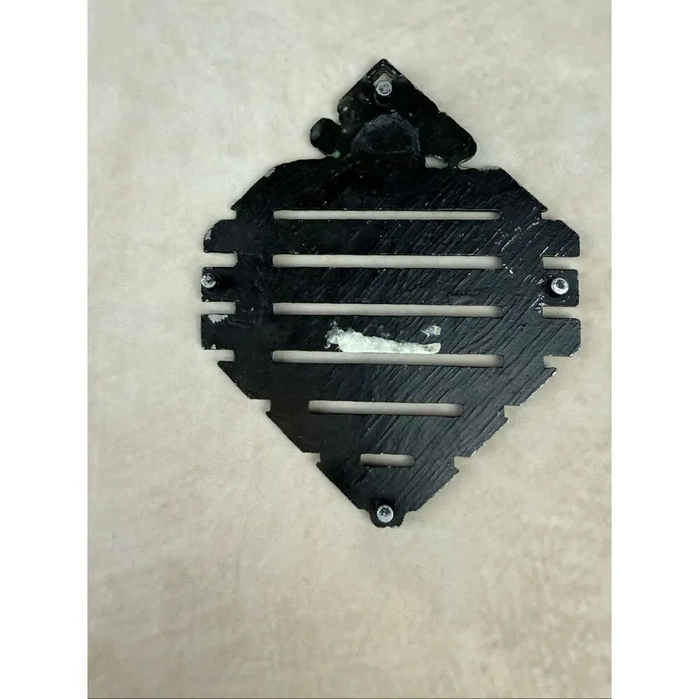 Vintage Cast Iron Prayer Trivet Cottagecore